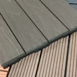 Solid Square Wood Grain Decking - 2