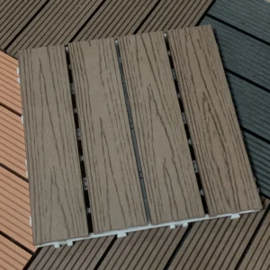 Square M-shaped Wood Grain Flooring 2